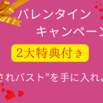 【愛されバストを手に入れる♪】バレンタインキャンペーン